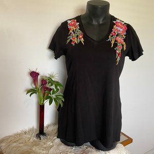 Anthropologie Caite Floral Blouse